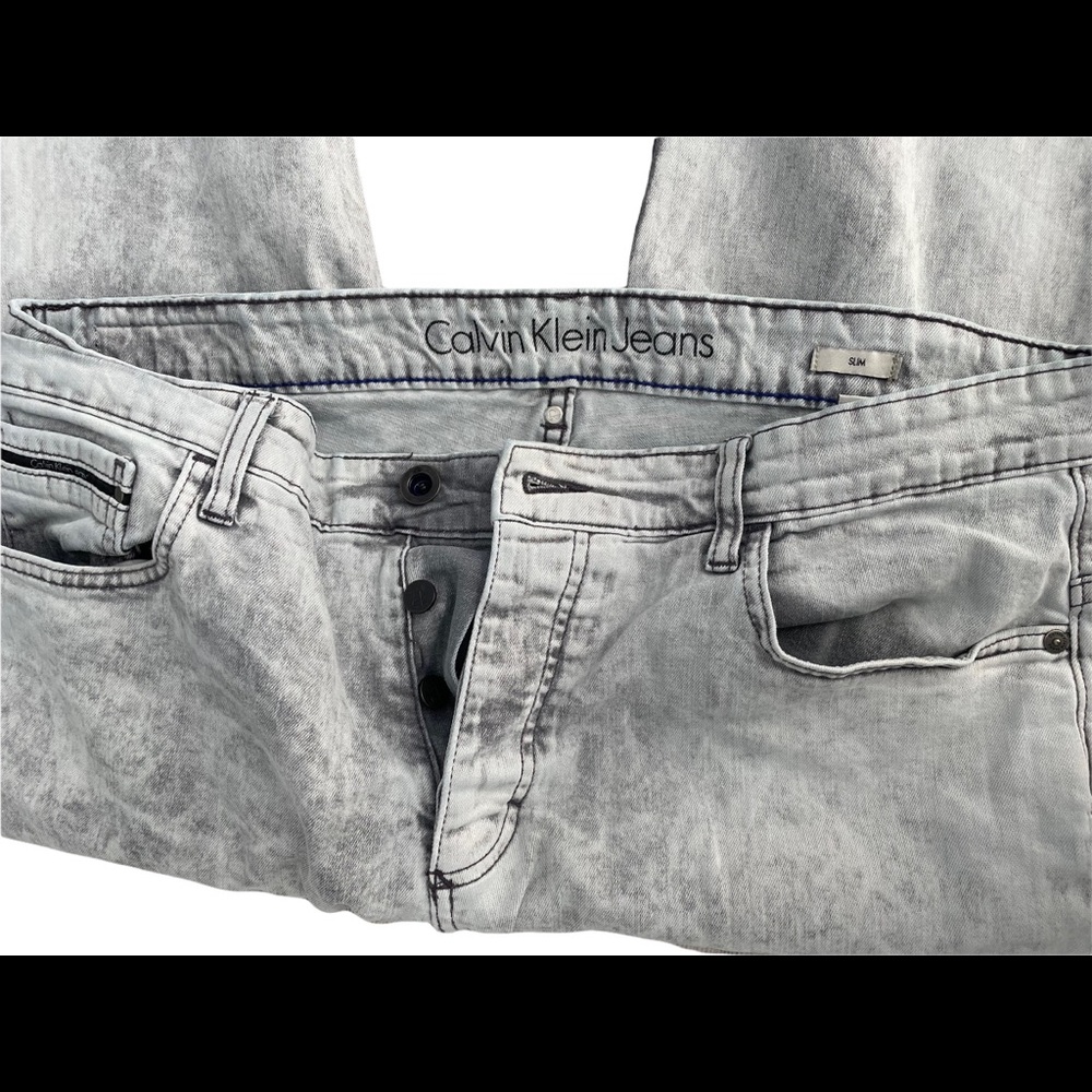 Calvin Klein button fly jeans 38 x 32 NEW